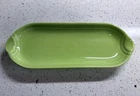 Fiestaware Corn On The Cob Relish Tray Chartreuse Homer Laughlin