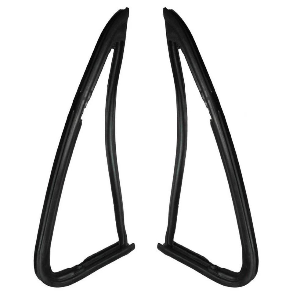 Juego de sellos de resistencia al clima para ventana de vidrio de ventilación delantera par para camioneta Chevy GMC Foto 2 de 3