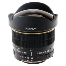 Rokinon 8mm f/3.5 Aspherical Fisheye Lens For Nikon Digital SLR - FE8M-N