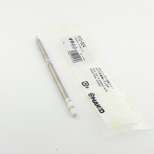 T12-D24 Replace Soldering Solder Iron Tip F Hakko Shape-2.4D PCB Repair Product - Picture 10 of 10