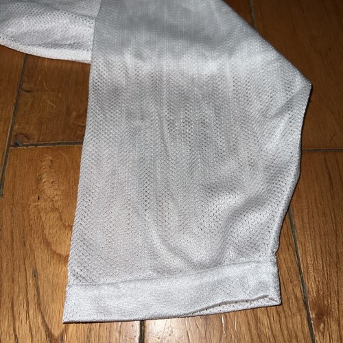 Teamwork Athletic Apparel Mesh Plain White Jersey Size Small Made In USA - Picture 6 of 11