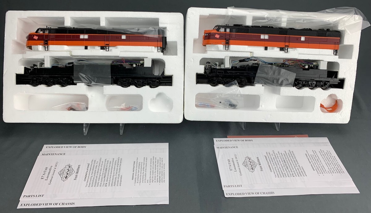 HO WalthersProto 2000 920-47950 EMD E7A-A Ph I DC Powered