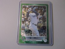 2022 Series 2 Base Green Foil #443 Cody Bellinger #232/499 - Los Angeles Dodgers