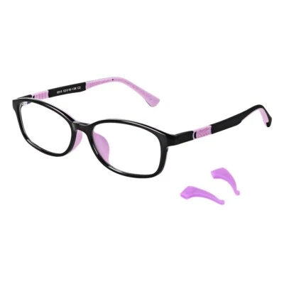 Blue Light Blocking Glasses Children Age 5-10 Anti-Glare (45 15 131) Purple DUCO