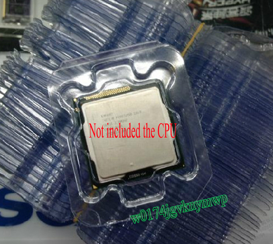 Lot CPU Case Holder Tray Box Plastic Protect For Intel Socket 775 1150 1156