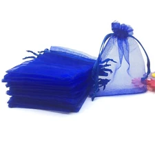 50PCS 12x16 Inches Organza Gift Bags with Drawstring Gift Packaging Big Bags ...