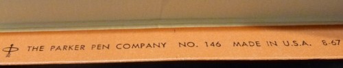 Parker Tiara Jotter "Girl Size" Ballpoint Pen New in Box - Olive 1960's - Picture 4 of 6