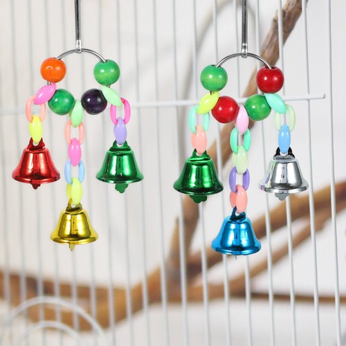 3 Pcs acheter - -Spielzeughängering Papageienglocken Papageienspielzeug Reisen