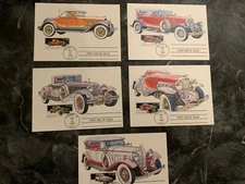 First Day of Issue 1988 Automobiles