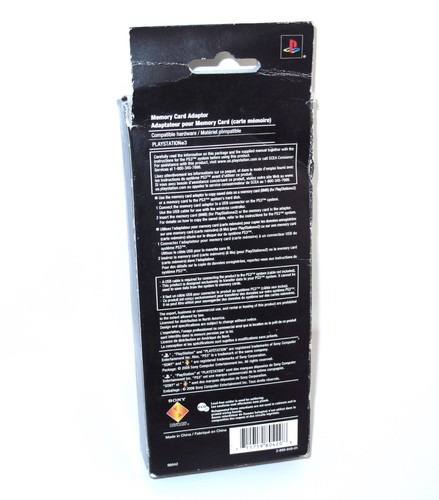 Sony PlayStation 3 PS3 Memory Card Adapter PS2 (Neu in geöffneter OVP - noch versiegelt) - Bild 2 von 7