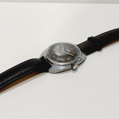 Vintage Men's Watch Slava Automatic Wristwatch 26 Jewels Soviet Watch Serviced - Picture 8 of 12