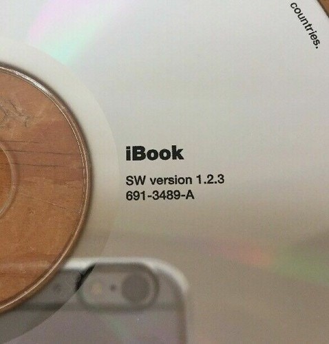 Mac Macintosh iBook Hardware Test 1.2.3 Software System Diagnostic CD-ROM Disc - Picture 3 of 8