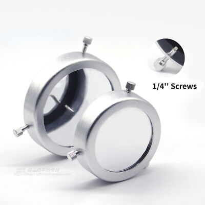 16~94mm Solar Filter Silver Baader Film Metal Cover For Astronomical Telescope
