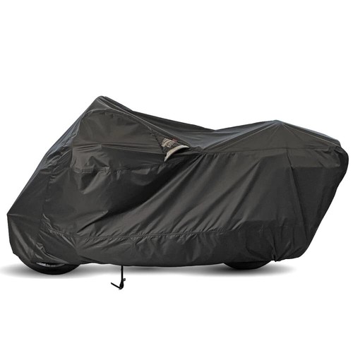 Dowco WeatherAll Plus Motorcycle Cover, Ratchet Attachment, Black Waterproof, Sp - Picture 2 of 6