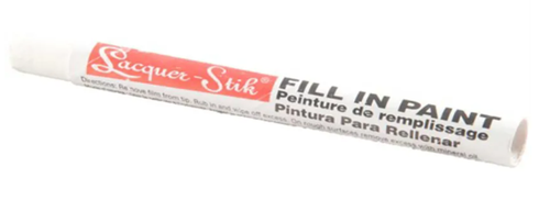 Lacquer-Stik Paintstick, White, Black or Gold (1 Stick) - Picture 2 of 4