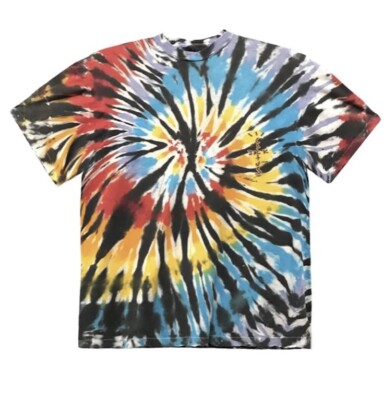 Travis Scott Highest In The Room Men's Cactus Jack Tie Dye Shirt Size L