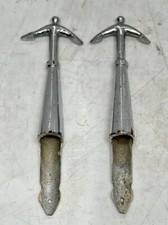 Antico Set Porta Corda di Ancoraggio | Decorazione Nautica Lotto di 2 Ganci d...