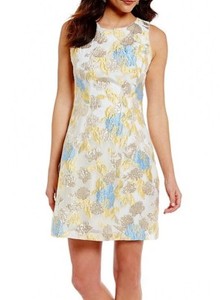 badgley mischka yellow dress