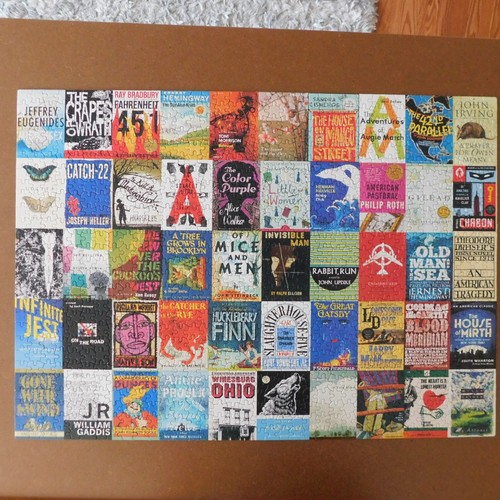 Re Marks Great American Novels Jigsaw Puzzle 1000 Pc 19x27 Inches Book re-marks-great-american-novels-jigsaw-puzzle-1000-pc-19x27-inches-book