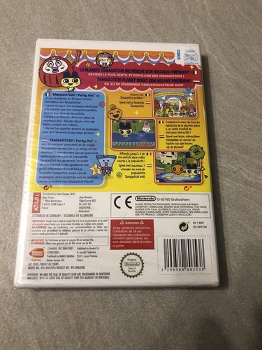 NEUF NEW tamagotchi party on nintendo WII sealed blister - Picture 2 of 2