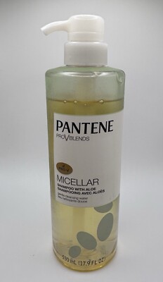 New Pantene Pro-V Blends Micellar Aloe Shampoo Gentle Cleansing Water  16.9oz