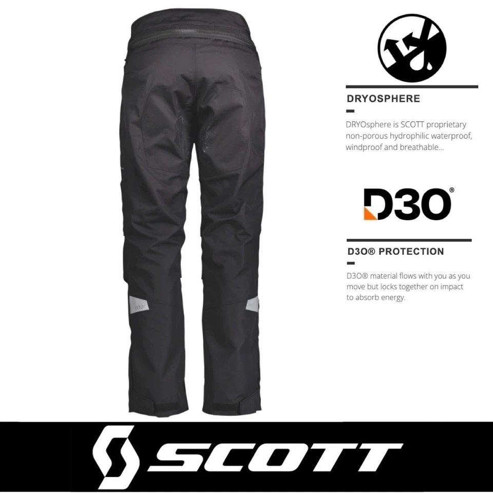 Adventure Motorcycle Trousers Scott ADV Terrain Breathable ADV Pants - MEDIUM - Image 3 of 4