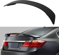 cciyu OE Style Rear Trunk Lip Spoiler Wing Fits for 2008-2012 for Honda Accord