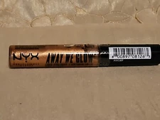 NYX Professional Makeup-Away We Glow-Liquid Highlighter-AWG07 Gold Rush-NEW!