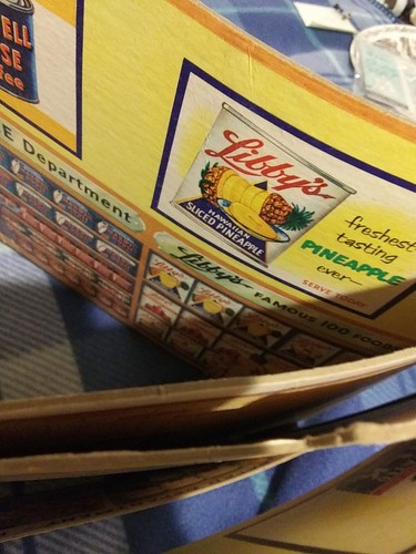 Vintage 50’s A & P Grocery Store Folding Cardboard Play Set - Picture 17 of 17