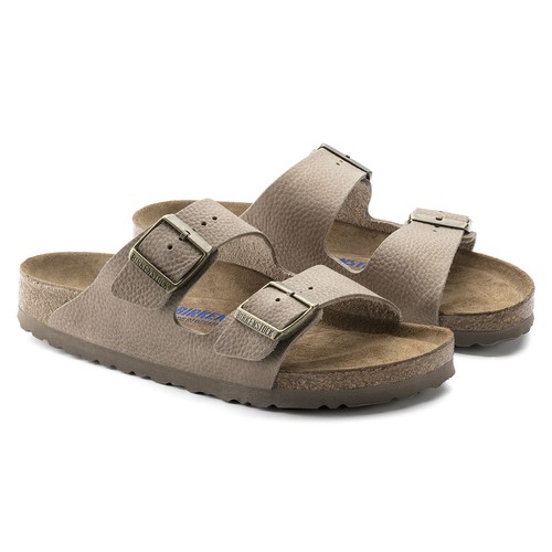 Birkenstock Leather ARIZONA - Steer Taupe SOFT FOOTBED BNIB 1008927 - Picture 6 of 10