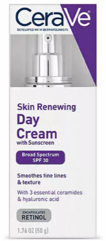Cerave skin 2024 renewing day cream