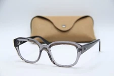 NEW RAY-BAN RB 7225 8316 LEONID CLEAR GREY AUTHENTIC FRAMES EYEGLASSES 52-20