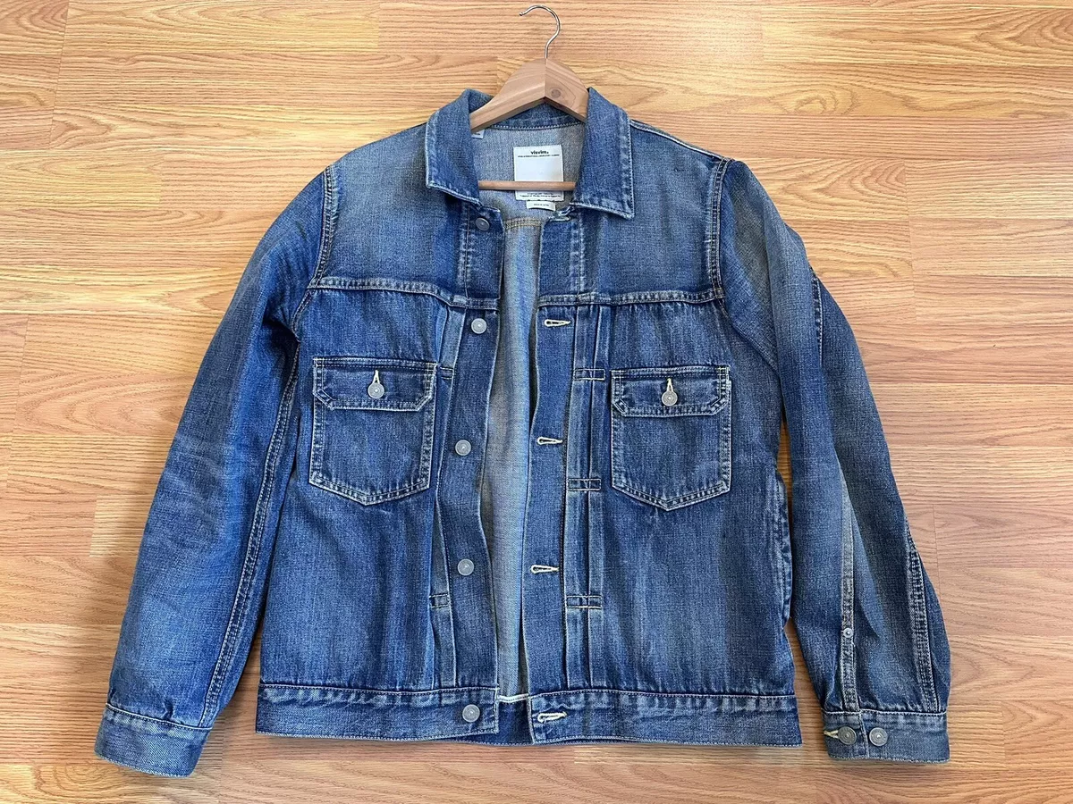 Visvim Social Sculpture 101 Damaged Large 3 2013AW Denim Jacket