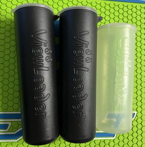 VIEWLOADER ATTITUBE PAINTBALL PODS- (2) 104 RD CAPCITY VINTAGE +(1)CLEAR 100 RD - Picture 2 of 8