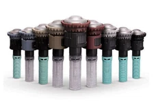 3 Pack - Rain Bird R-Van Adjustable Rotary Nozzles - 8'-14', 17'-24', 13'-18' 