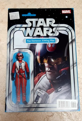 STAR WARS Poe Dameron X-Wing Pilo #1 Marvel Comics Action Figure variant edition