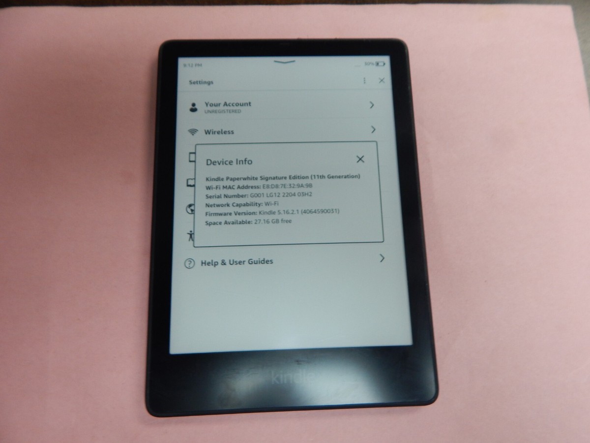 Kindle Paperwhite シグニチャー (32GB) 11世代 Kindle Paperwhiteシグニチャーエディション 第11世代 Amazon.co