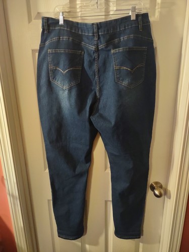 Jeans blu pastello taglia 18 dritti - Foto 3 di 9