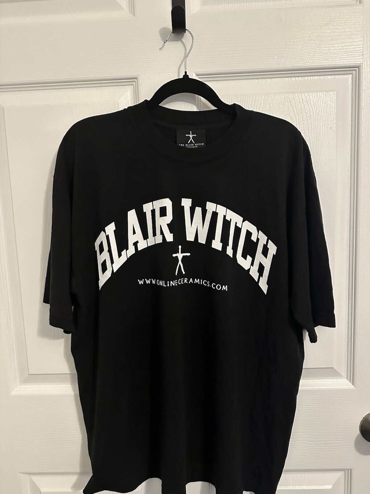 Blair Witch Project Nobody Is Here Tee - Black - Large - Online Ceramics-image