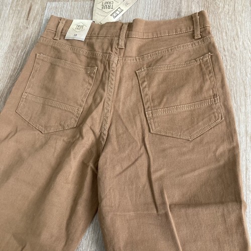 True Craft boys size 18 stretch tan straight leg pants NWT - Picture 5 of 9