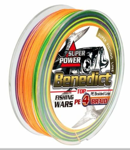 ** FREE SHIPPING ** 300m BENEDICT Fishing Line PE Braid Heavy Duty 13 Colours - Picture 8 of 20