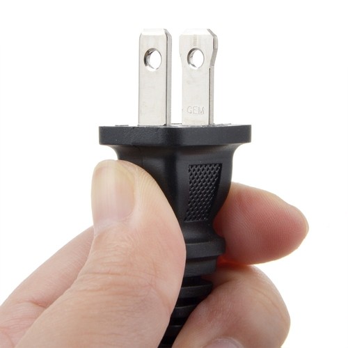 6Ft 2 Pin AC Power Cord for Roland RM-700 FP-1 DM-10 CM-30 KR-370 HP-237 MP-60 - Picture 3 of 4