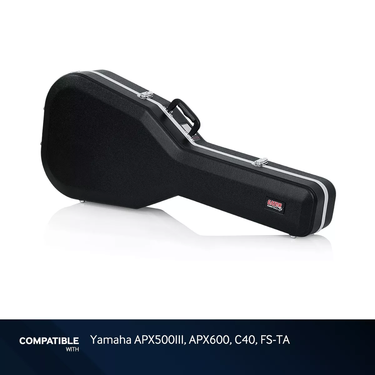Gator Deluxe Molded Guitar Case for Yamaha APX500III APX600 C40