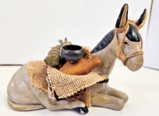 MEMBERS MARK NATIVITY LARGE DONKEY 5.75" TALL REPLACEMENT PC WITH PACK