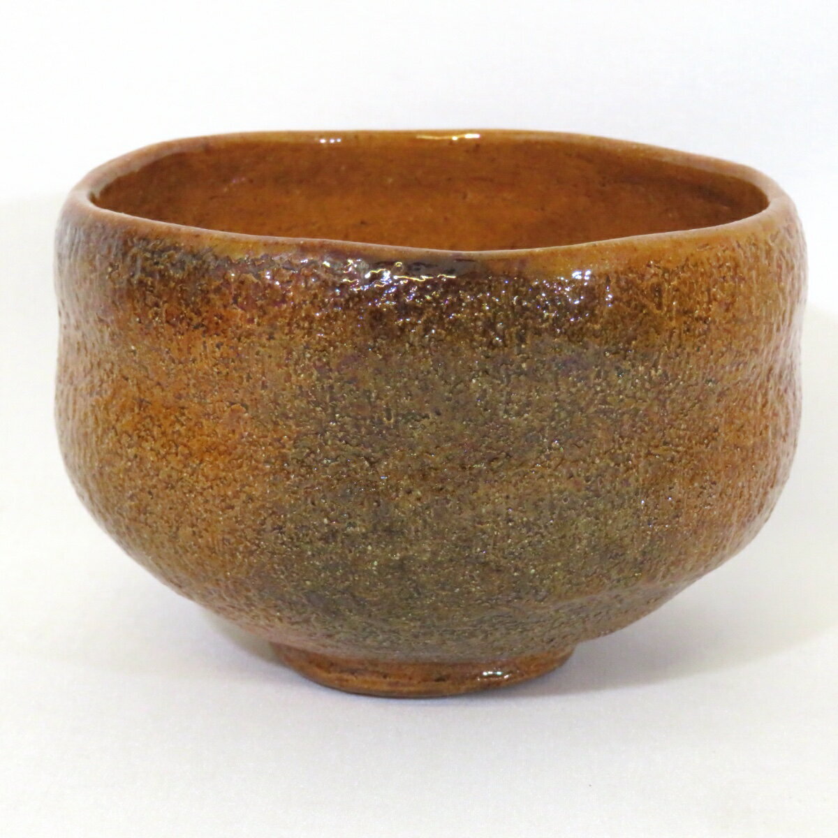 9th generation Ohi Chozaemon, candy glaze tea bowl, Ohi ware, Tea