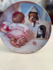 Artifacts Edwin Knowles “Anybody Home Plate 1900 # 4067  Collectors Plate 