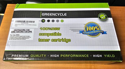 2-Pack 78A Toner Cartridge CE278A HP Laserjet 78A Pro M1536DNF MFP P1560 P1606DN