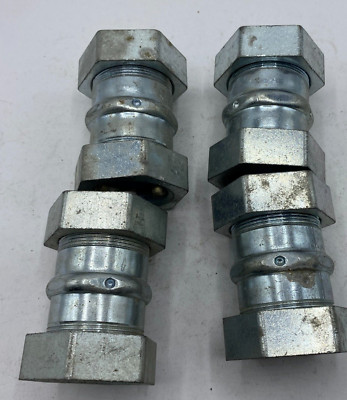 Generic Brand Threadless Rigid/IMC Compression Coupling (lot of 4) 