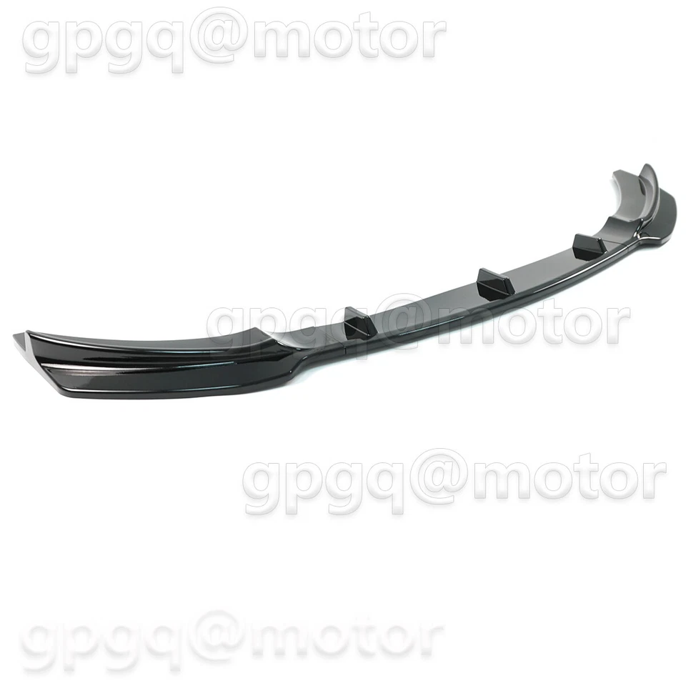 For BMW F32 F33 F36 4 Series M Sport 2014-2020 V Style Painted Front Bumper Lip - Image 3 of 4