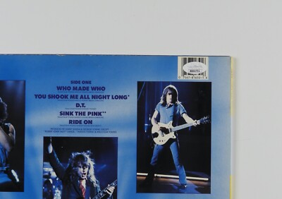 AC/DC JSA COA Signed Autograph Record Vinyl Album Angus